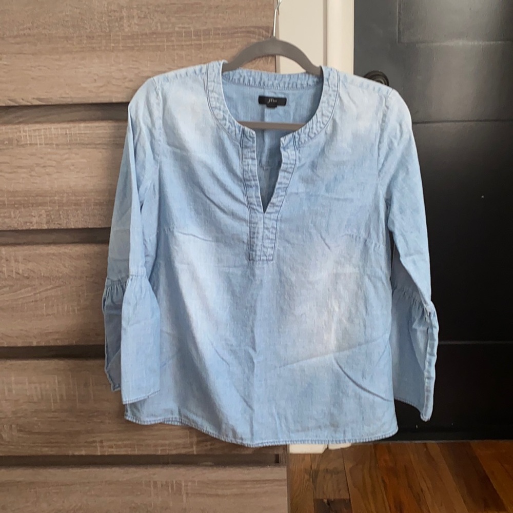J. Crew Denim Top